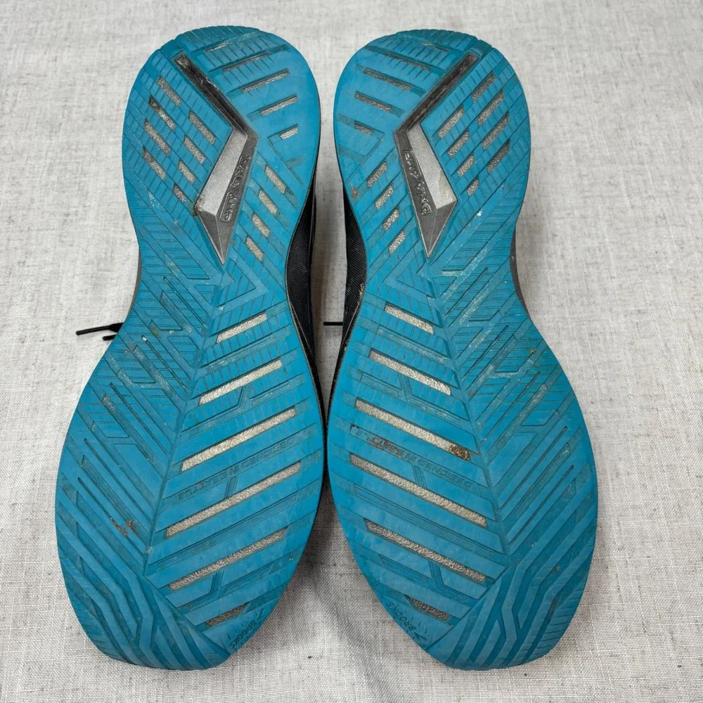Brooks Levitate 5 Running Shoes Blue Black Silver Mesh Sneaker Men's Size 12.5‎ - Picture 9 of 12